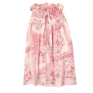 Mii Collection The Lata Tapis volant Long Skirt Size XS